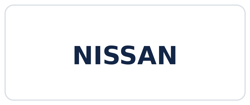 Nissan &ndash; cars we service